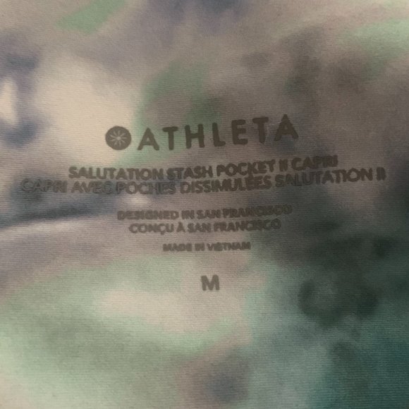 Athleta Salutation Stash Capri (M) - Picture 3 of 3